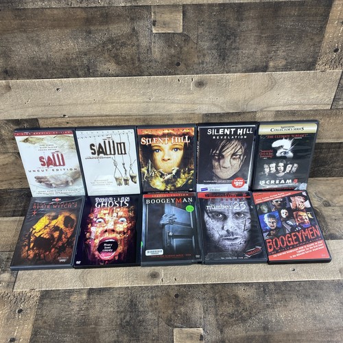 Halloween horror movie dvd lot - halloween,