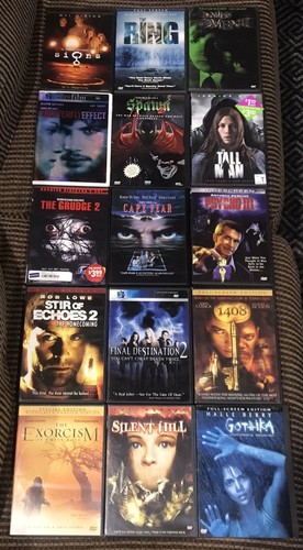 Horror dvd lot final - lot,